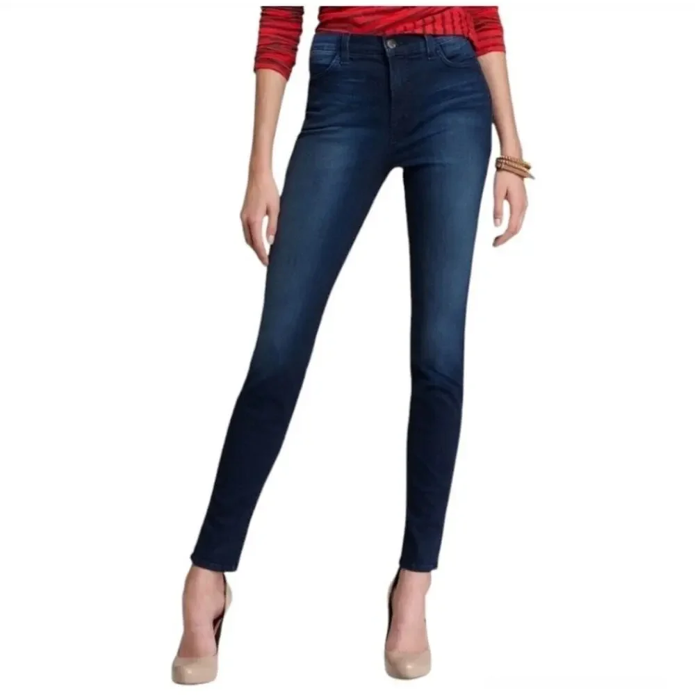 J Brand Women’s jeans, Maria Supreme dark rinse skinny jeans, Size 27
